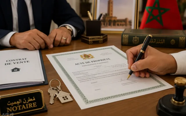 Droits d'enregistrement et mutation immobilière : le coût fiscal d'un achat au Maroc
